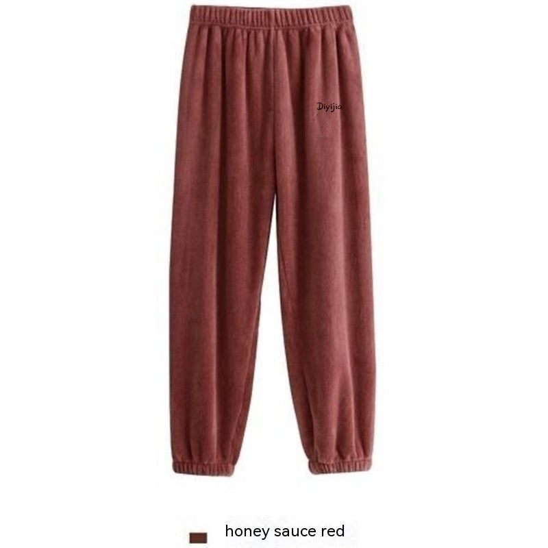 Thermal Fleece Pajama Pants-6 Colors