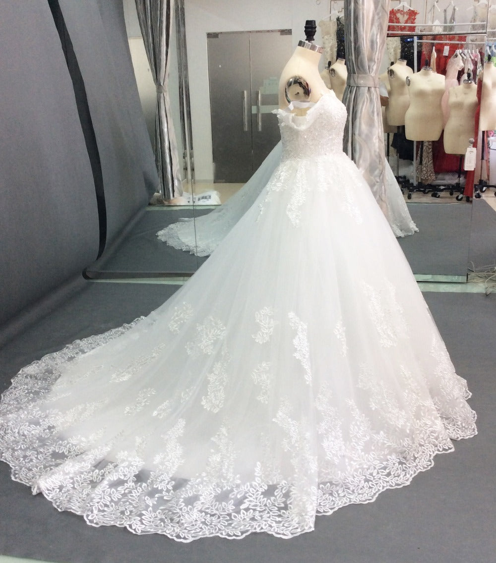 Custom Luxury Bridal Wedding Dress