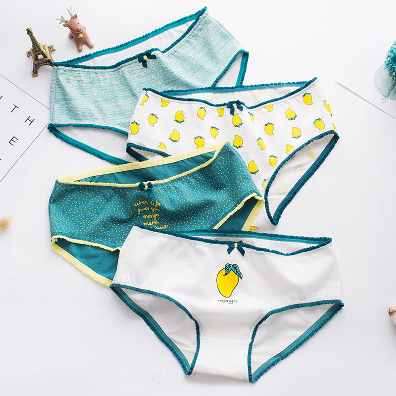 Cute Cartoon Print Underwear