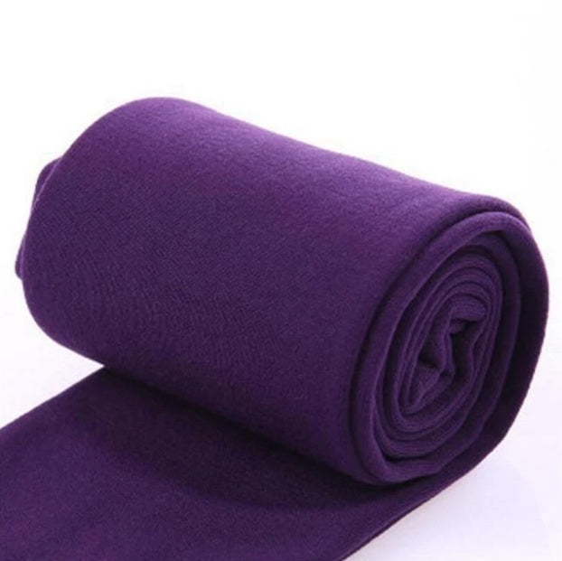 Brushed Fleece Step-On Tights – 8 Colors