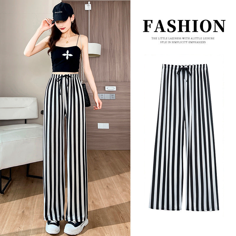 Ink Dye Straight Mopping Pants-15 Styles