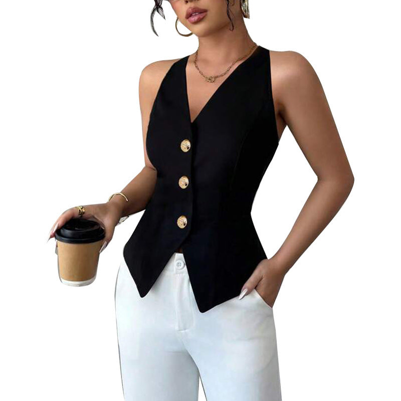 Halter Vest Backless Summer Cardigan
