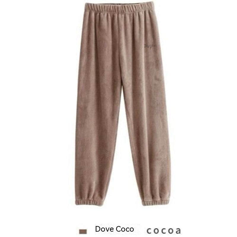 Thermal Fleece Pajama Pants-6 Colors