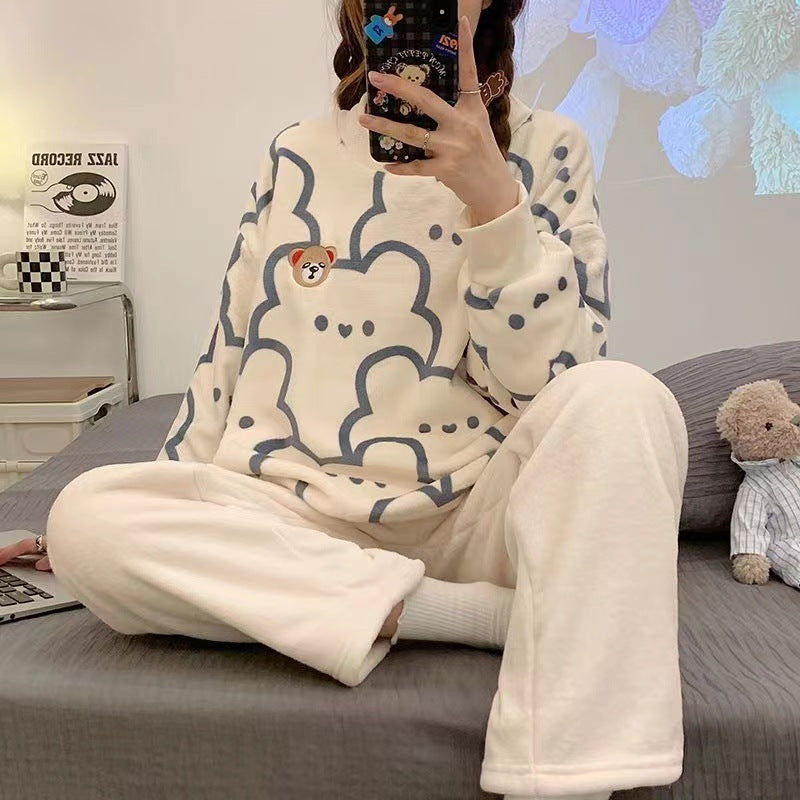 Bear Flannel Pajamas
