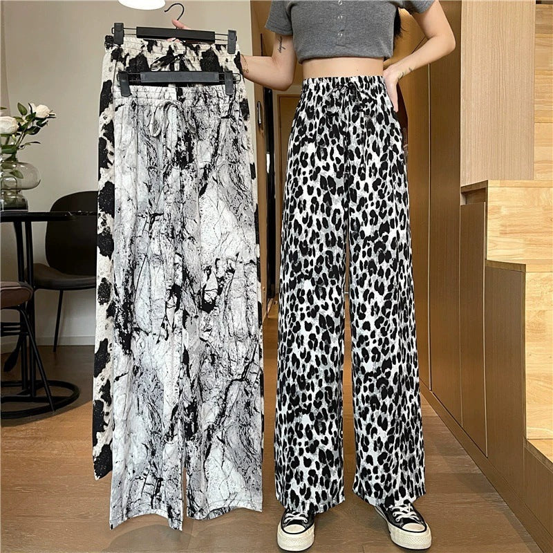 Ink Dye Straight Mopping Pants-15 Styles