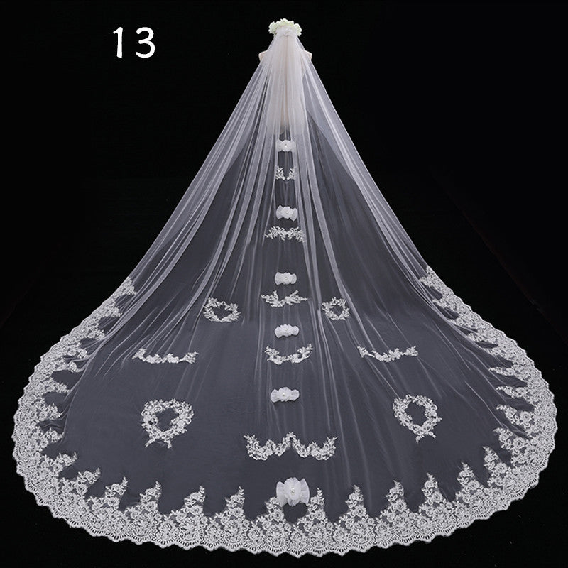 22 Styles Long Wedding Veil