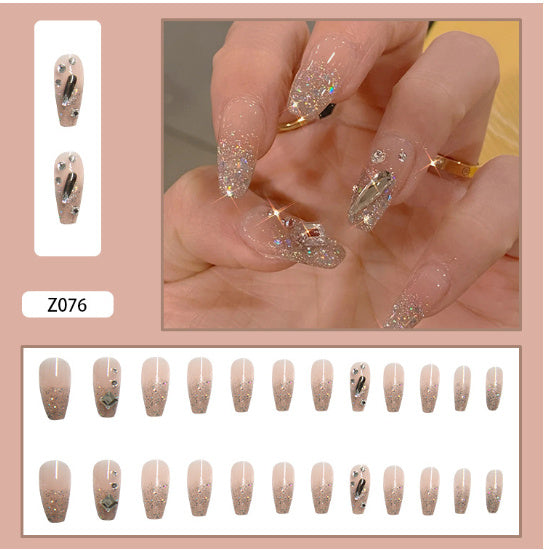 9 Styles Mid-length Ballet Nails