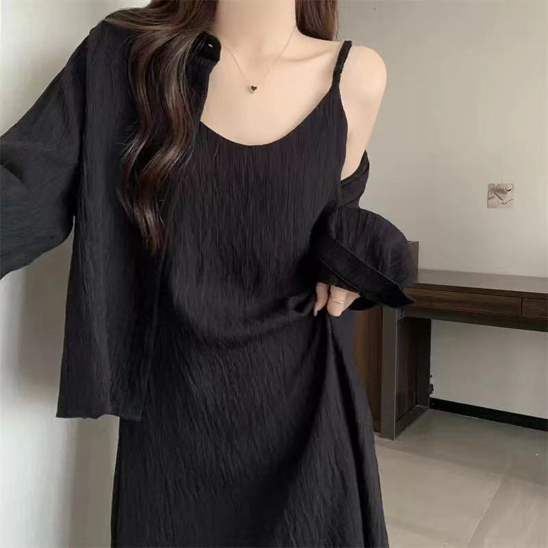 Summer Long Loose Slimming French Dress
