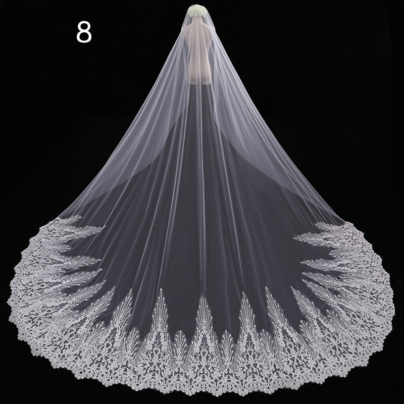 22 Styles Long Wedding Veil