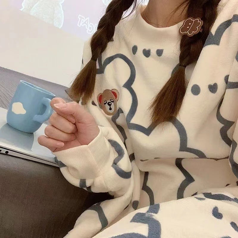 Bear Flannel Pajamas
