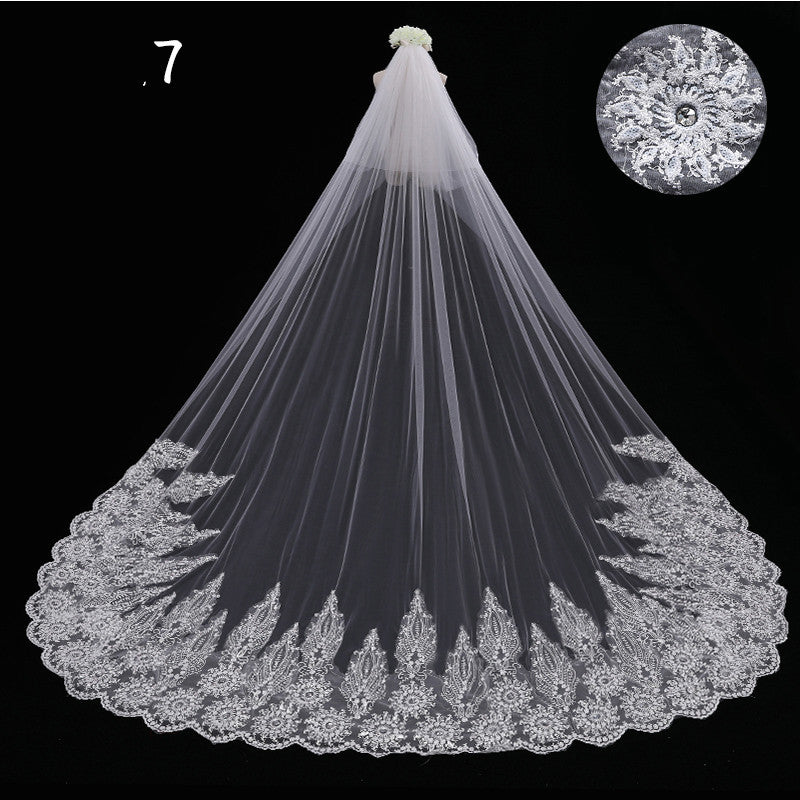 22 Styles Long Wedding Veil