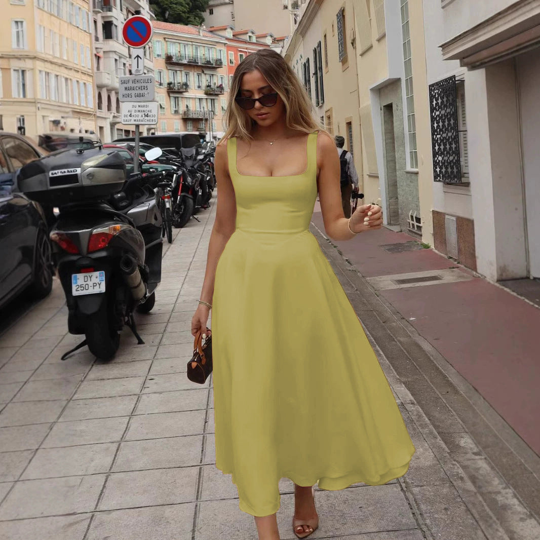 Sleeveless Sling Dress