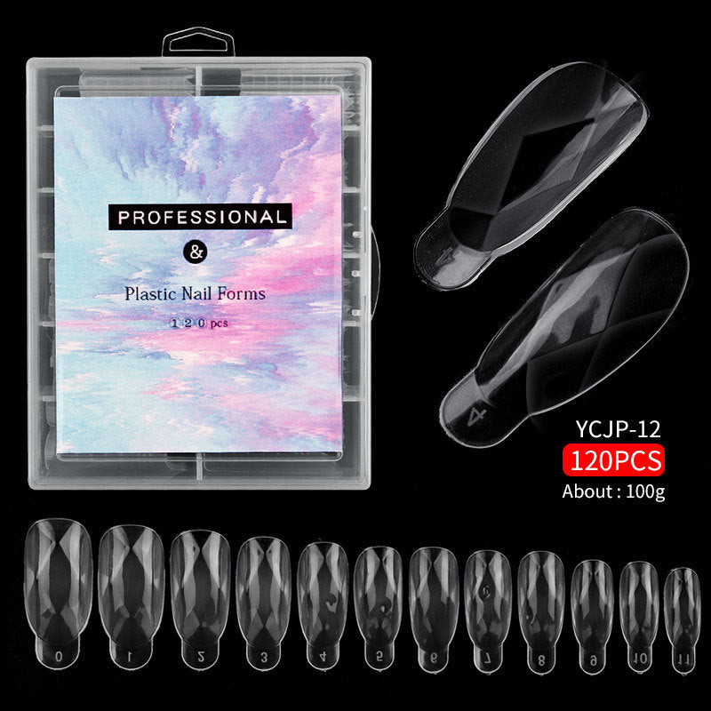 120 Pcs Transparent Nails