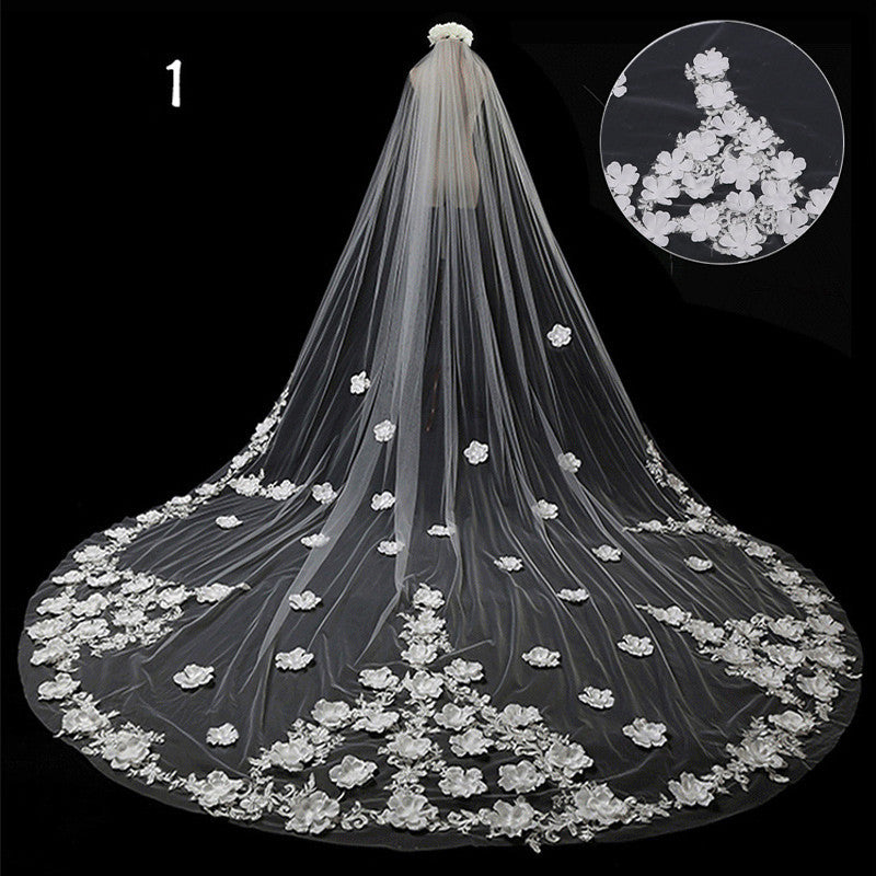 22 Styles Long Wedding Veil