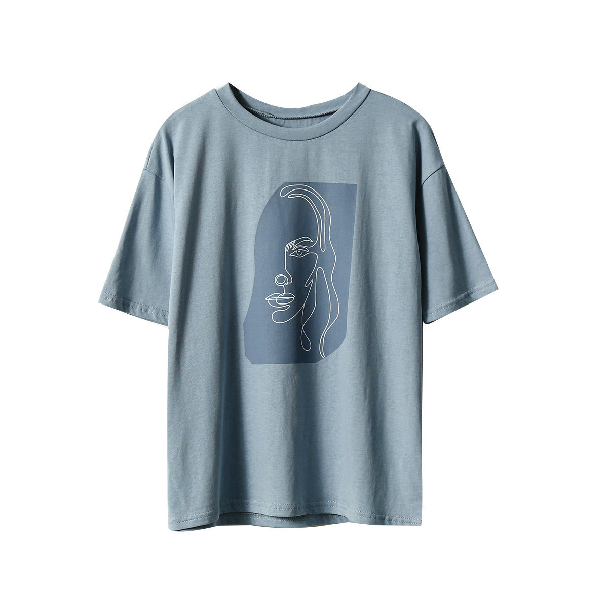 Abstract Printing Cotton T-shirts
