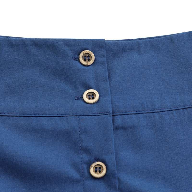 Stylish High Waist Solid Long Skirts