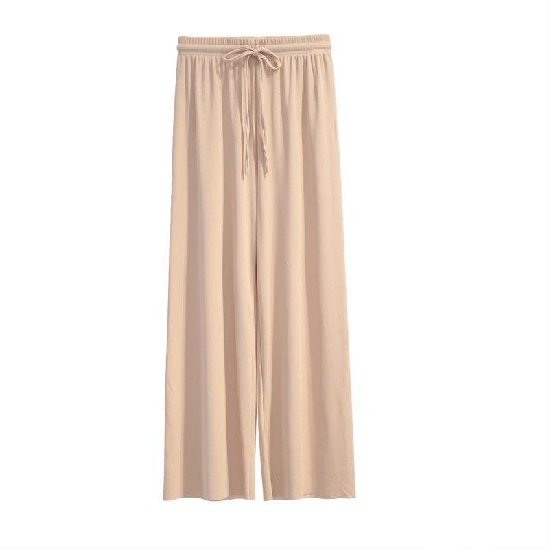 Ice Silk Wide-Leg Pants-14 Colors