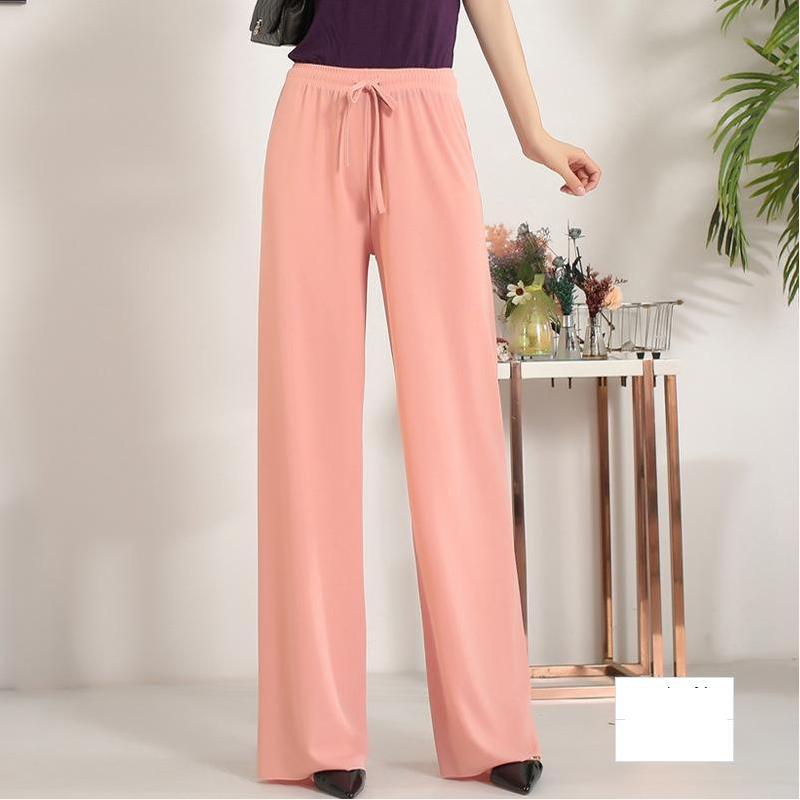 Ice Silk Wide-Leg Pants-14 Colors