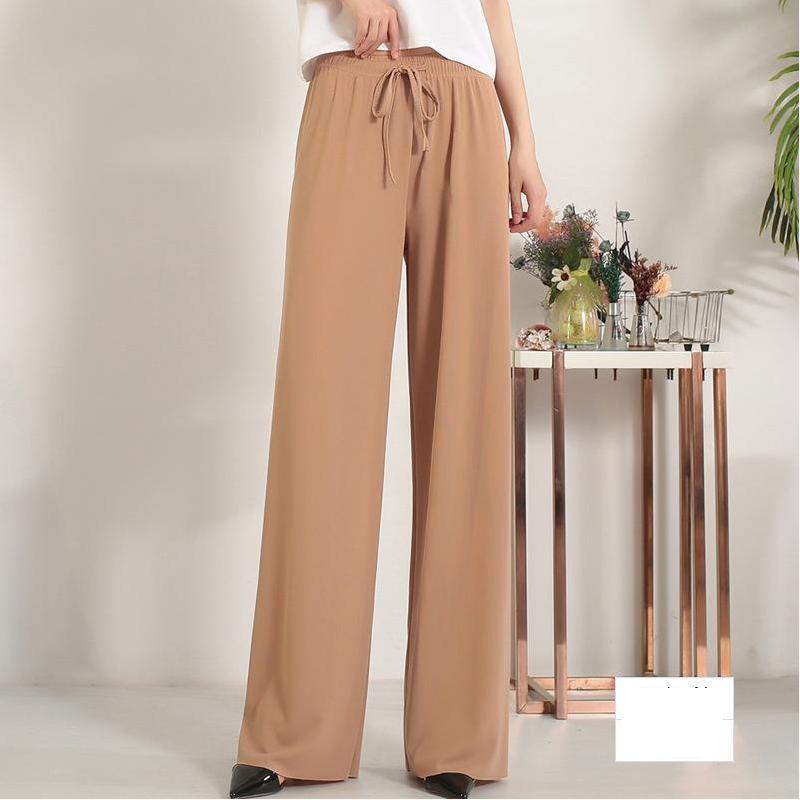 Ice Silk Wide-Leg Pants-14 Colors