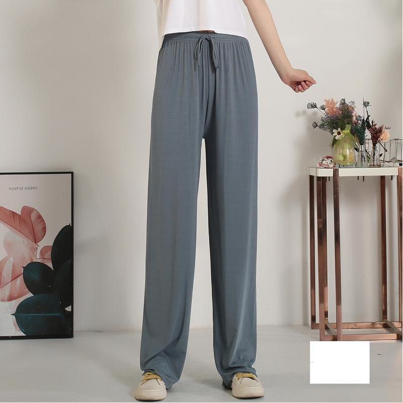 Ice Silk Wide-Leg Pants-14 Colors