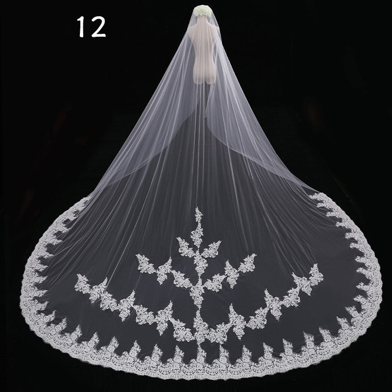 22 Styles Long Wedding Veil