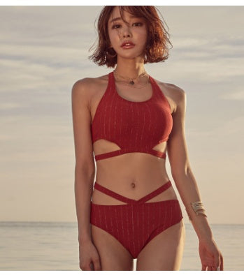 Red Straps Swimsuit