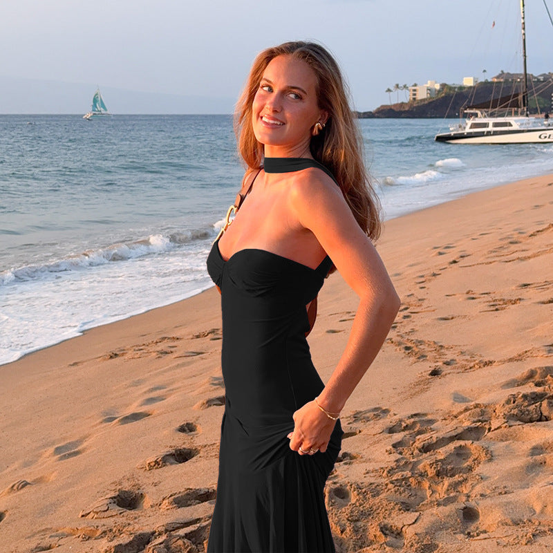 Vacay Beach Tube Top Dress