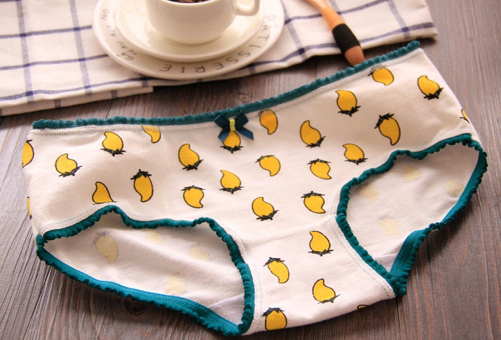 Cute Cartoon Print Underwear