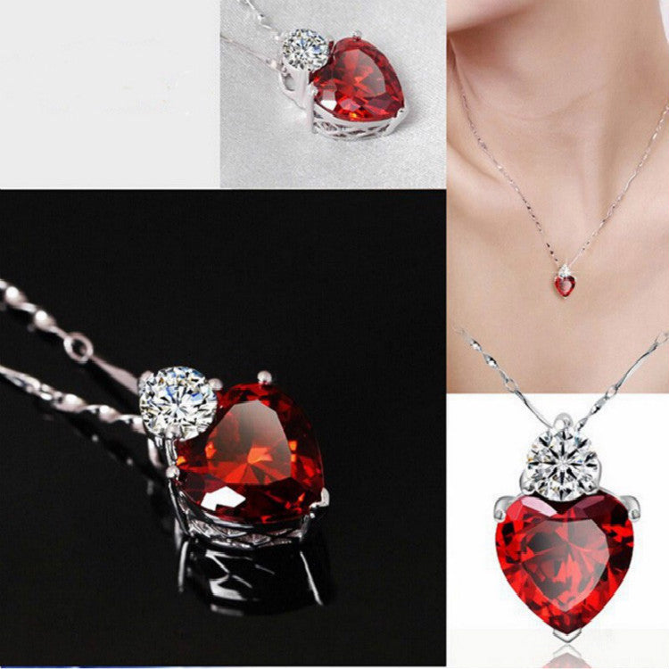 3 Colors Jewelry Set – Bridal Necklace & Earrings for Women