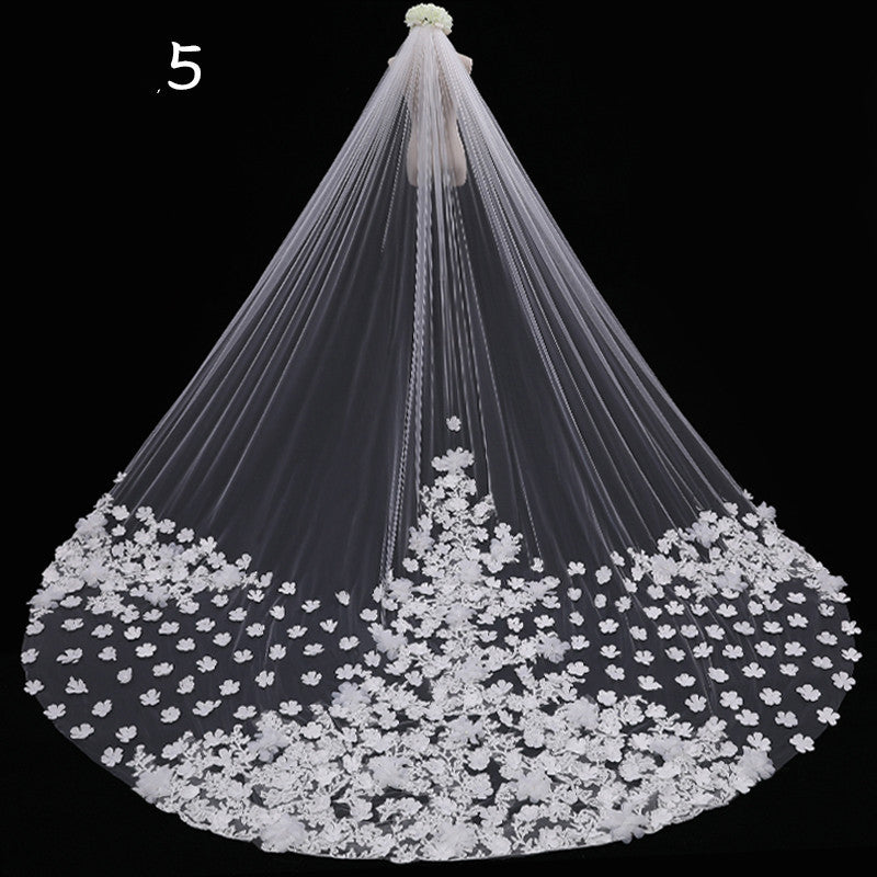 22 Styles Long Wedding Veil
