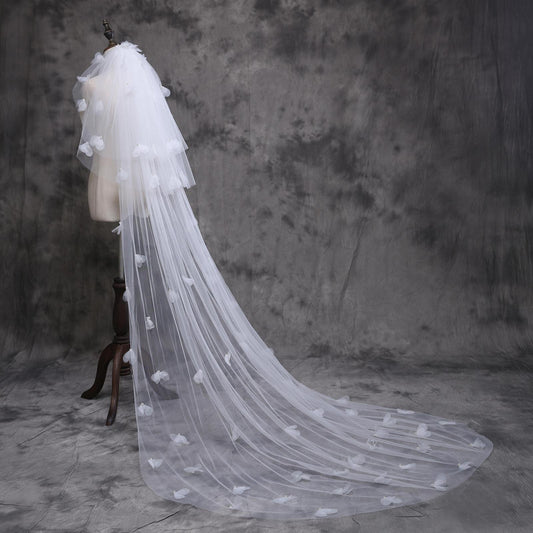 3 Layers Bridal Wedding Veil