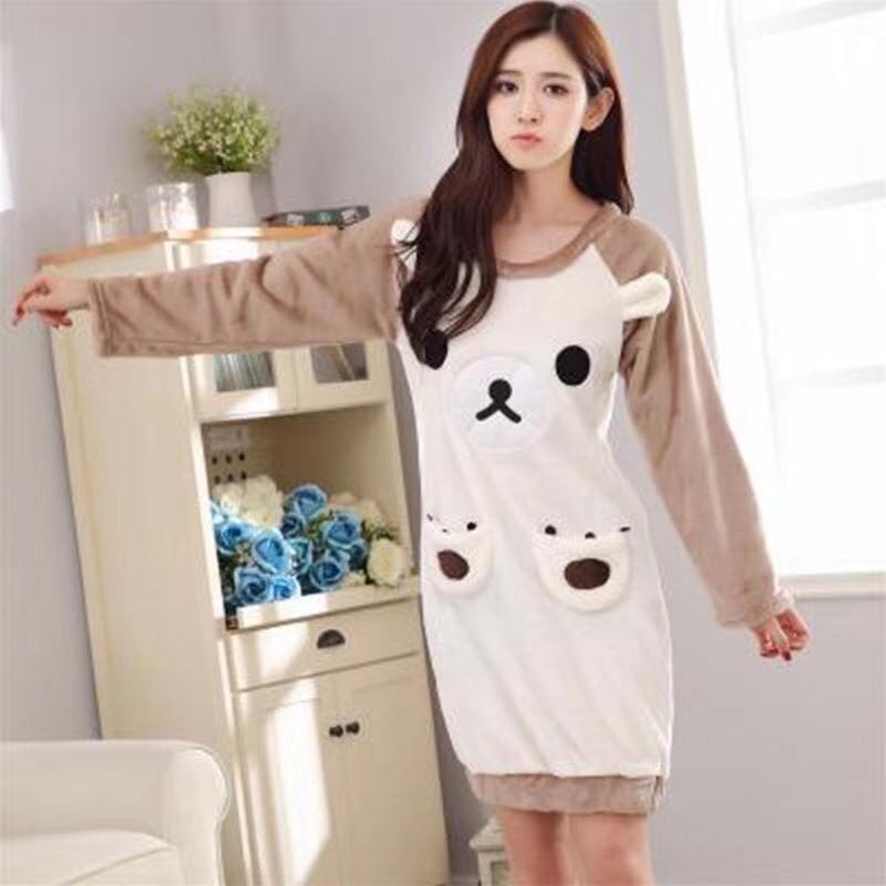 Skirt Flannel Pajamas