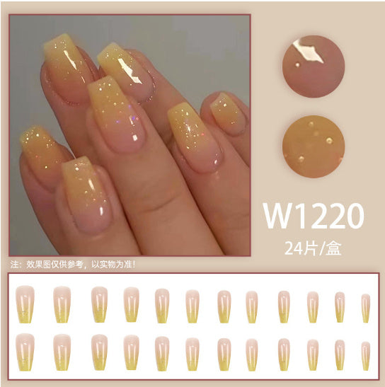 9 Styles Mid-length Ballet Nails