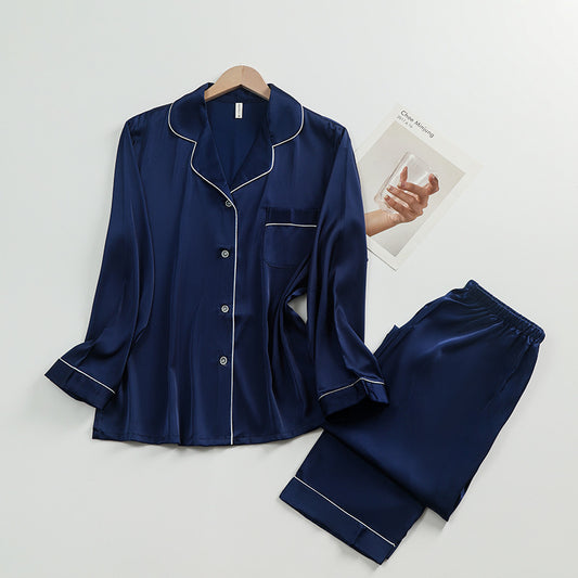 Lapel Pajama Set