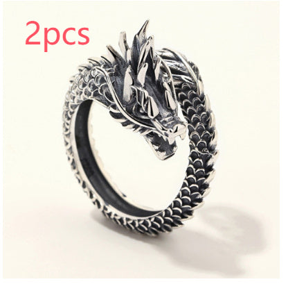 Retro Dragon Ring