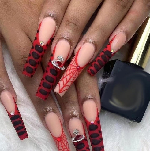 6 Wearable Spot Drill Nails