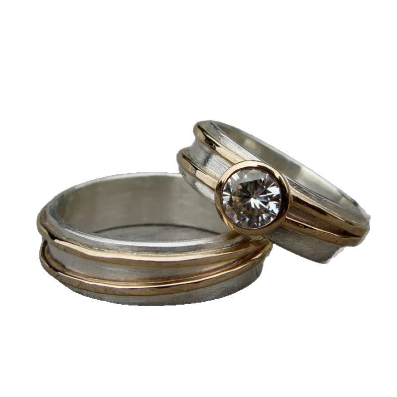 Zircon Couple Rings