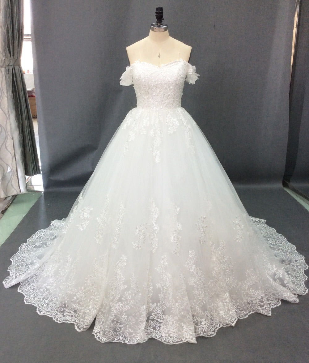 Custom Luxury Bridal Wedding Dress