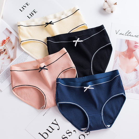 Japanese Lace Thread Cotton Underwear
