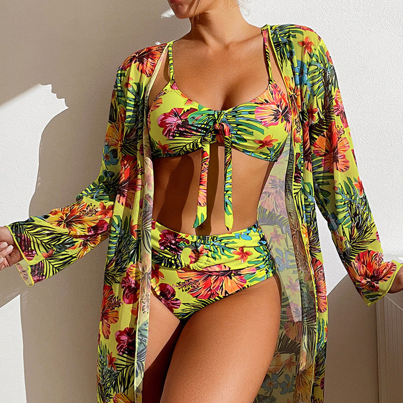 Three Piece Long Sleeved Swimsuit