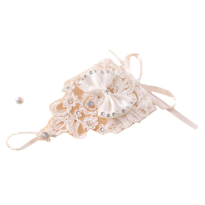 Rhinestone Bridal Gloves