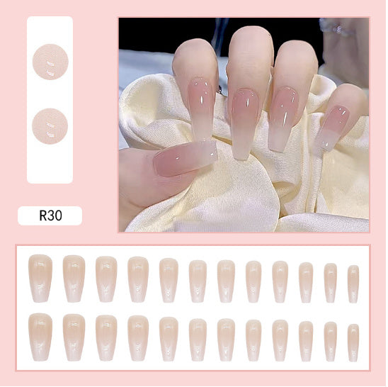 9 Styles Mid-length Ballet Nails