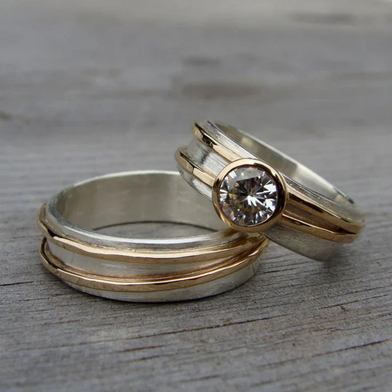 Zircon Couple Rings