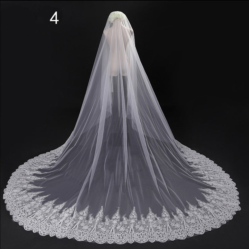 22 Styles Long Wedding Veil