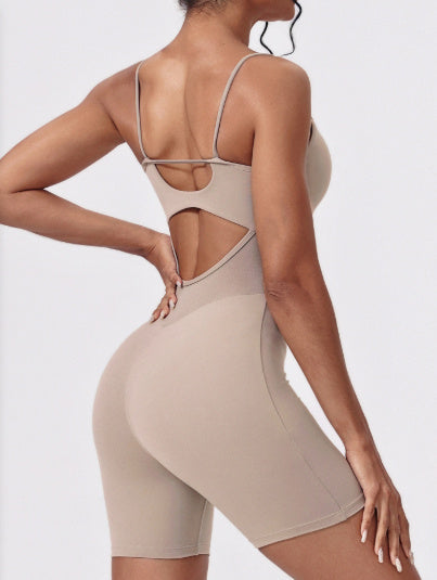 Hip Support Yoga Shorts 1-piece