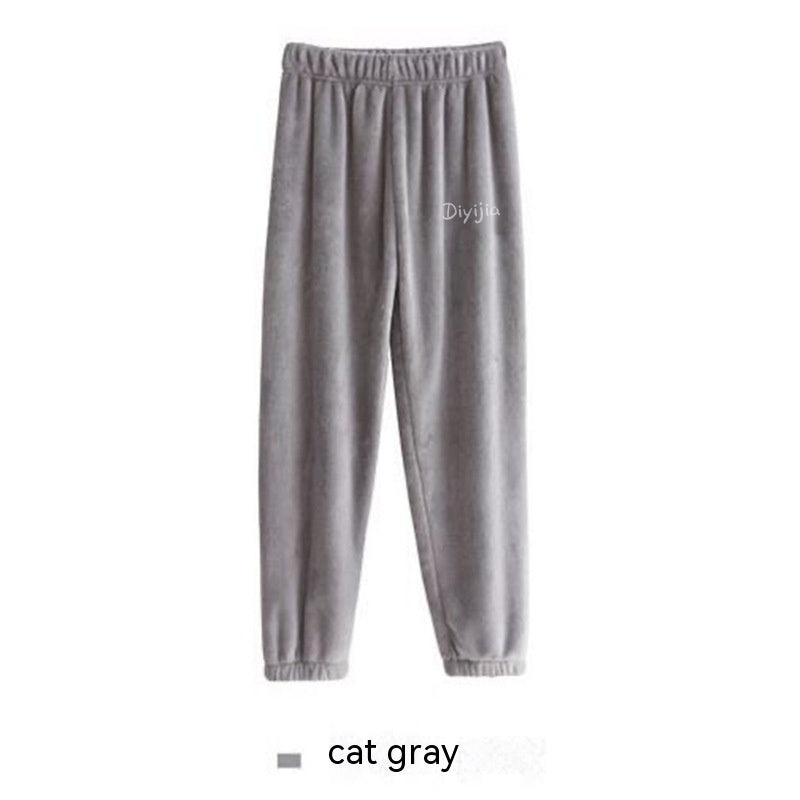 Thermal Fleece Pajama Pants-6 Colors