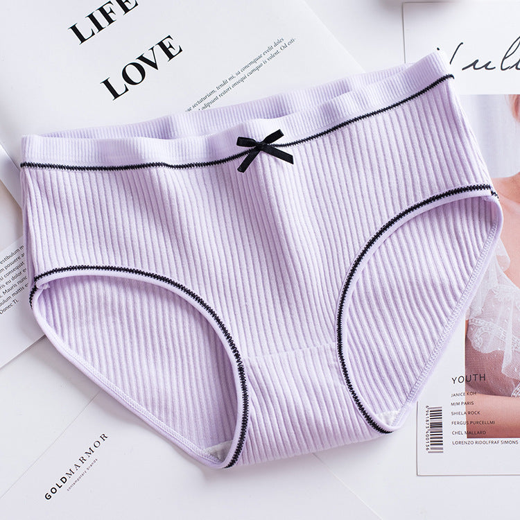 Japanese Lace Thread Cotton Underwear