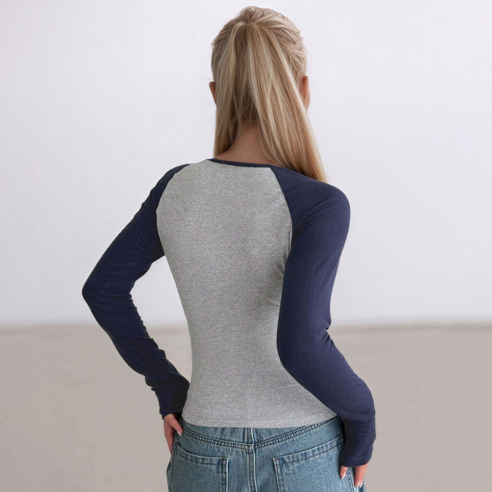 Women's Slim-Fit Long Sleeve T-shirt