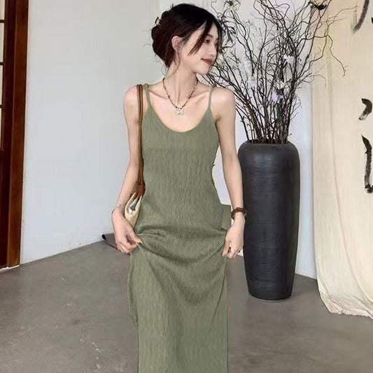 Summer Long Loose Slimming French Dress