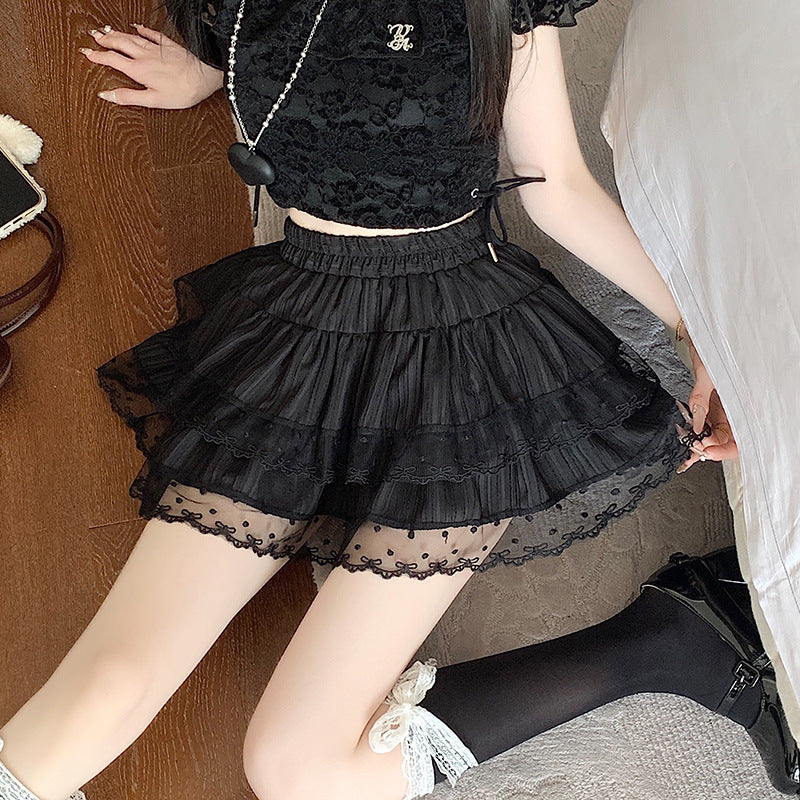 Edgy Girl Layer Skirt
